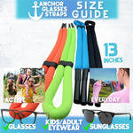 Floating Sunglasses Straps 4-Pack