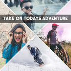 Anchor Sunglasses Straps 6-Pack Adjustable Sports Glasses Strap for Kids and Adults