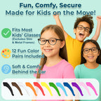 Anchor Glasses Grips Kids Anti-Slip Glasses Ear Hooks 12 Pack