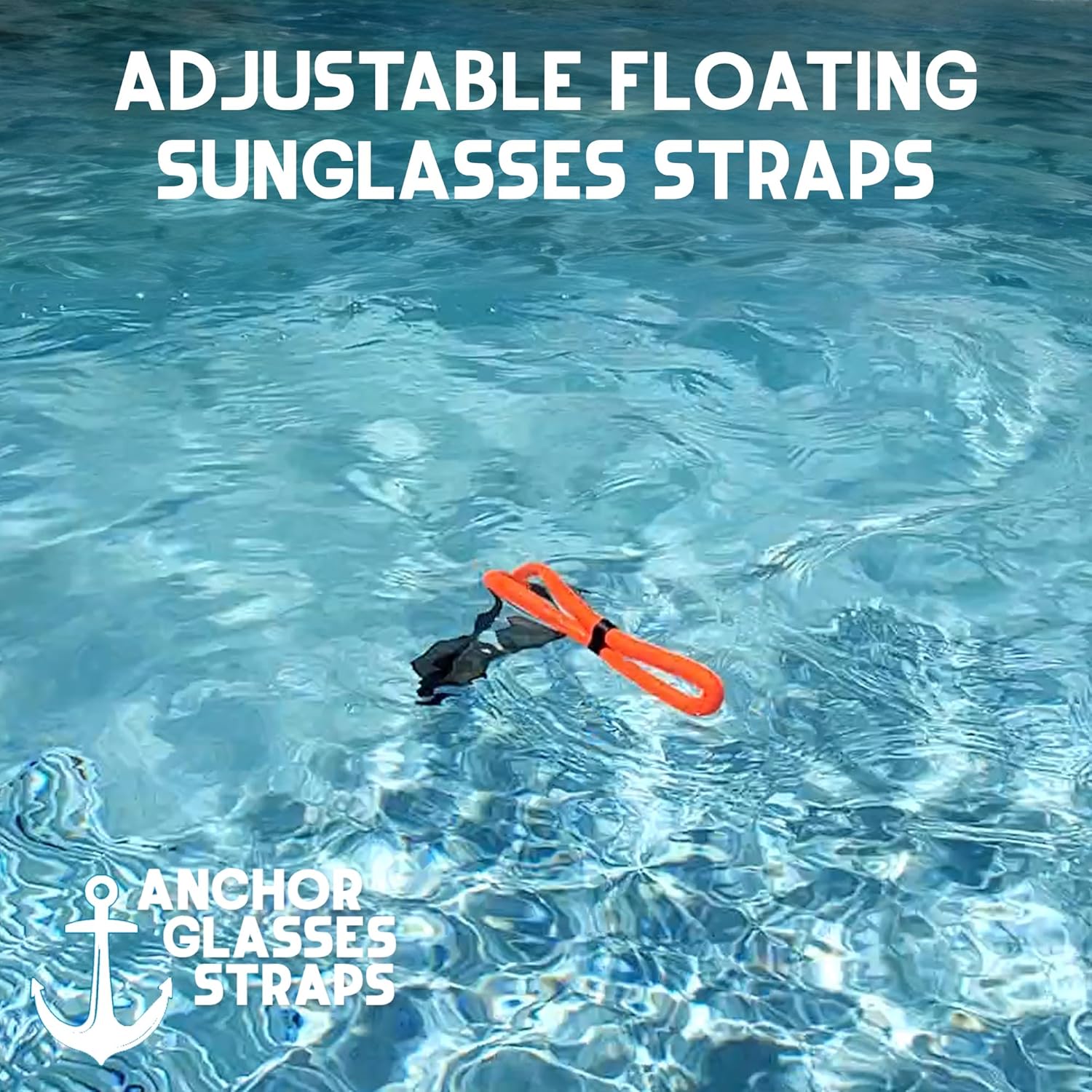 Floating Sunglasses Straps 4-Pack