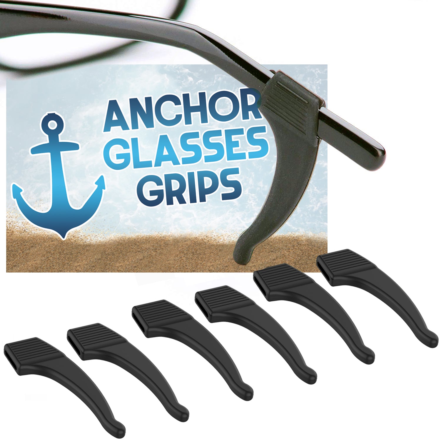 Anchor Glasses Grips Anti-Slip Ear Hooks