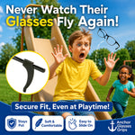 Anchor Glasses Grips Kids Anti-Slip Glasses Ear Hooks 12 Pack