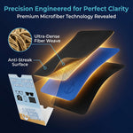 Anchor Microfiber Glasses Cleaning Cloths