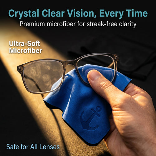 Anchor Microfiber Glasses Cleaning Cloths