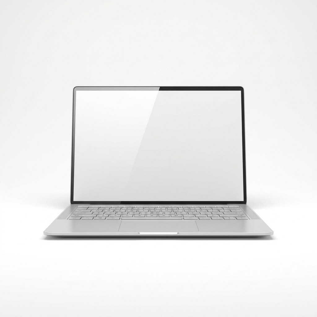 Cleaning a laptop screen